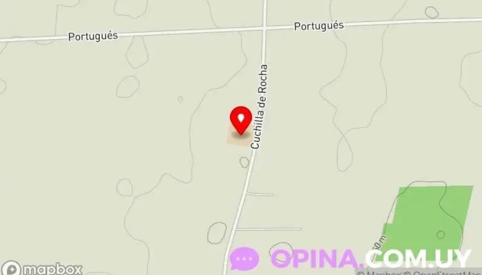 mapa de Escuela Rural N°16 Cuchilla de Rocha Escuela, Universidad en Sauce