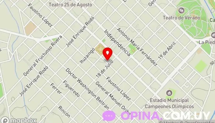 mapa de Escuela Técnica de Florida Escuela técnica en Florida