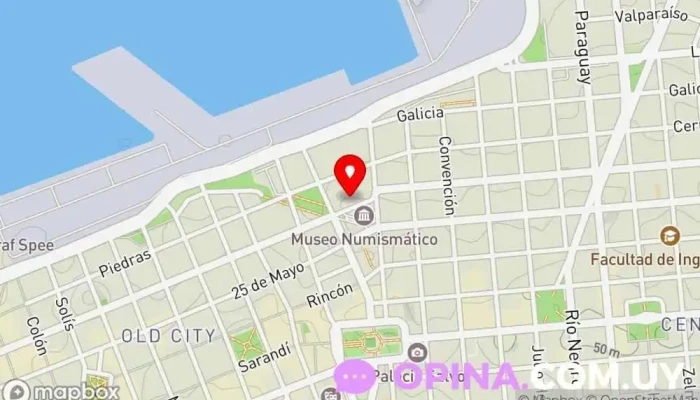 mapa de Escuela Uruguaya de Tiro Centro de deportes de aventura, Escuela en Montevideo