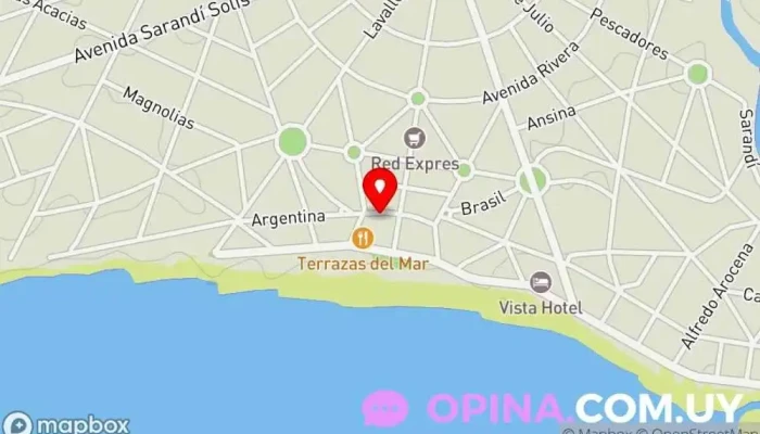 mapa de Espacio CRA Escuela de arte en La Floresta