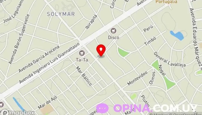 mapa de ESPACIO IDIOMA Academia de inglés en Ciudad de la Costa