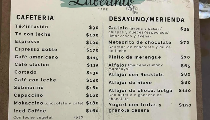 Espacio Laberinto:  Cafe Comentario 5