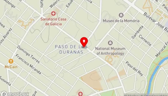 mapa de Esponda Panadería y Confitería Panadería en Montevideo