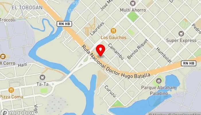 mapa de Esto es lo que me dijeron Pizzería en Montevideo