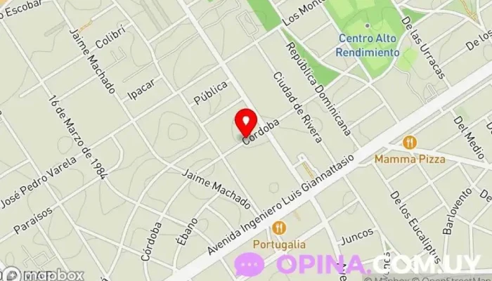 mapa de Estudio Thomas (Barbería y Academia de Barbería) Barbería, Escuela de peluquería, Peluquería en Ciudad de la Costa