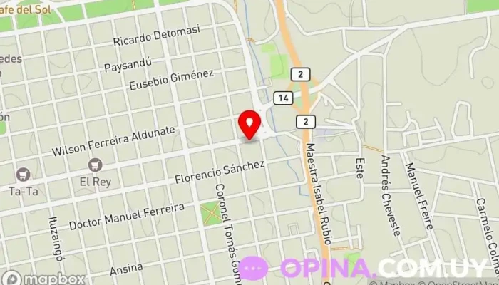 mapa de EUREKA Jardín de infancia en Mercedes