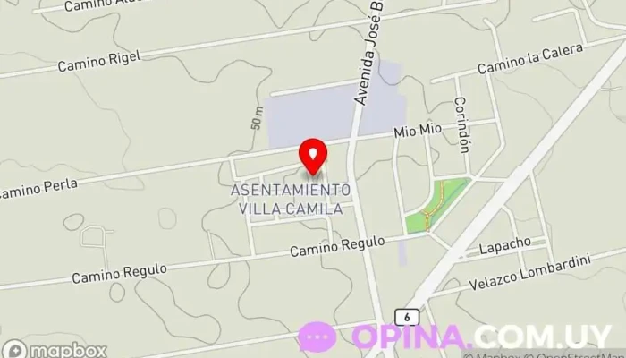 mapa de Evangeline Creaciones Papelería en Montevideo