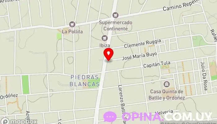 mapa de Farmacia Piedras Blancas Farmacia en Montevideo