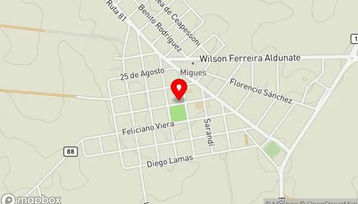 mapa de FAST FOOD Restaurante en Migues