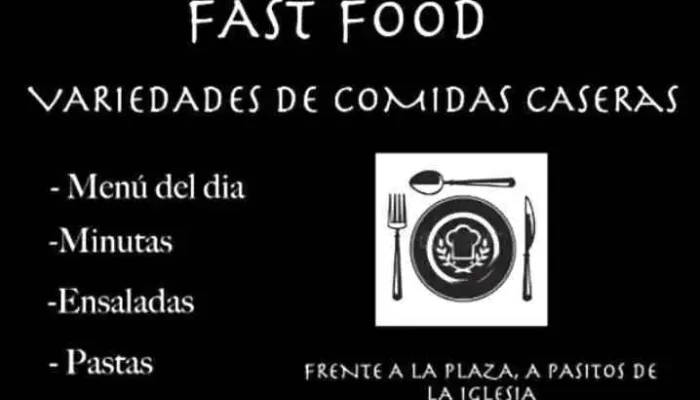 Fast Food:  Menu