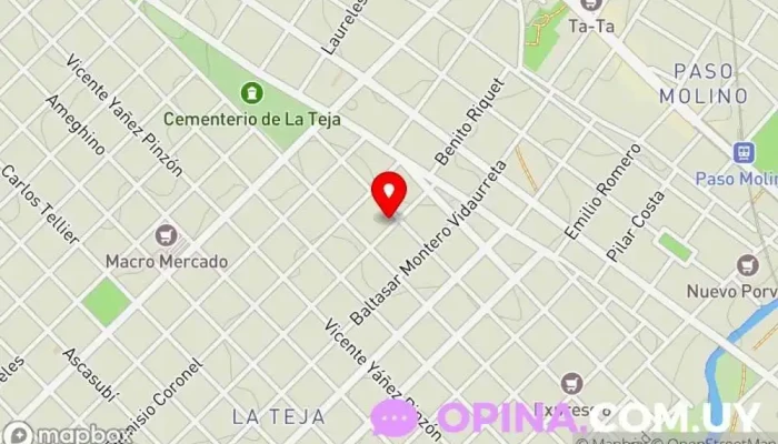 mapa de Fenrir Bookstore Librería en Montevideo