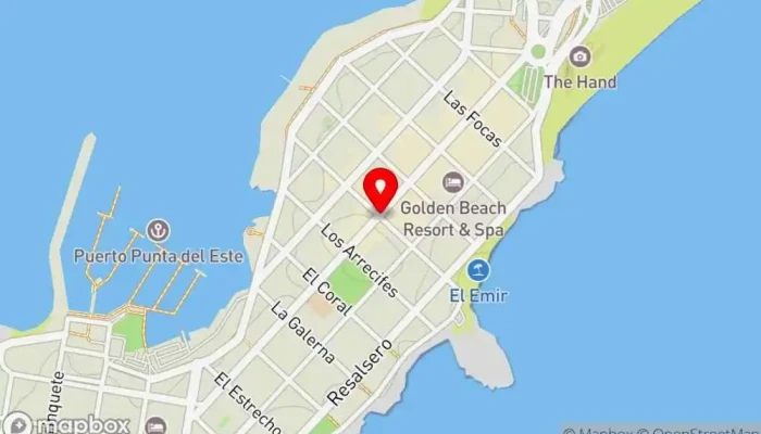 mapa de Fiesta de la cerveza artesanal Bar en Punta del Este