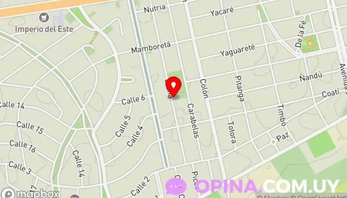 mapa de Fisiomar Fisioterapeuta en Salinas