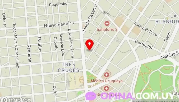 mapa de Fisioterapia a Domicilio Fisioterapeuta en Montevideo