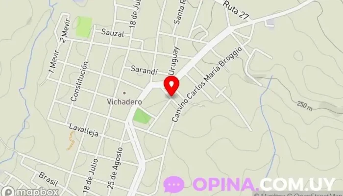 mapa de Flor Edificio de apartamentos en Vichadero