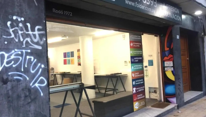 Folder -    Impresion Y Sublimacion Direccion - Montevideo