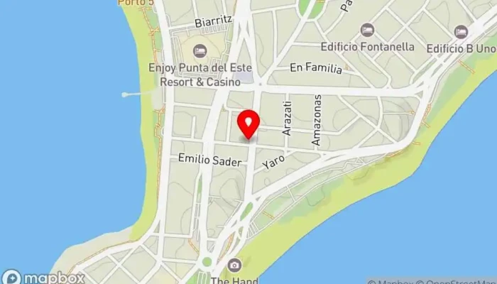 mapa de Fonda del Aparcero Restaurante en Punta del Este