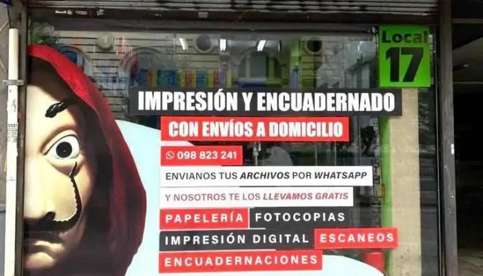 Fotocopiado Responsable -  Exterior - Montevideo