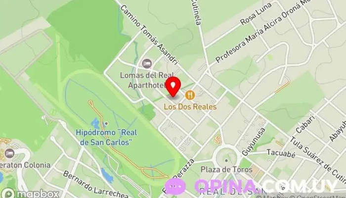 mapa de Fraccionamiento 4 Soles Urbanización en Col. del Sacramento