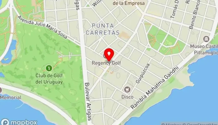 mapa de Freddo Heladería en Montevideo