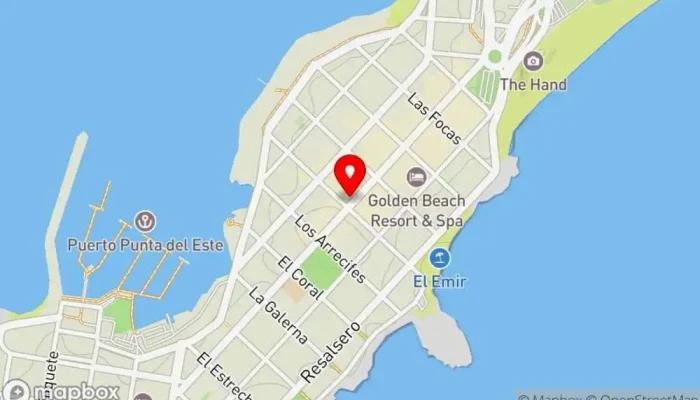 mapa de Freddo Heladería en Punta del Este