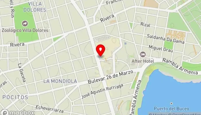 mapa de Freddo Heladería en Montevideo