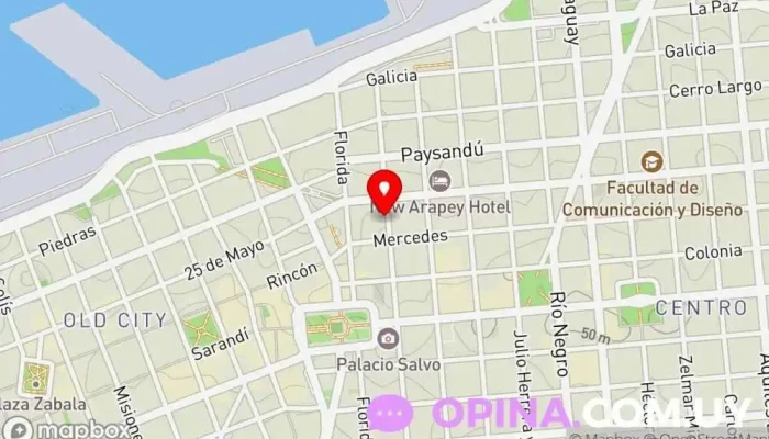 mapa de Frikantec Tienda de coleccionables en Montevideo