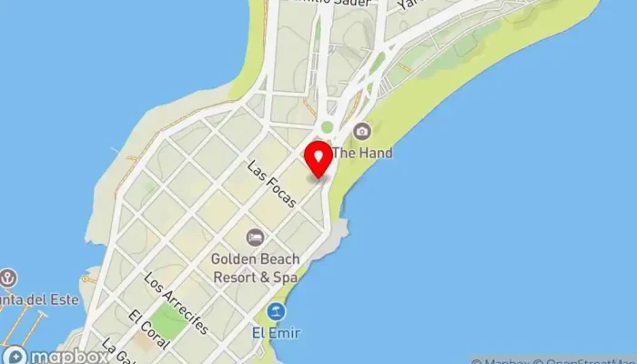 mapa de FULANA'S Restaurante de brunch en Punta del Este