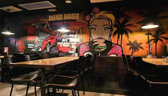 Garage Burger Punta Carretas:  Montevideo - Hamburguesería