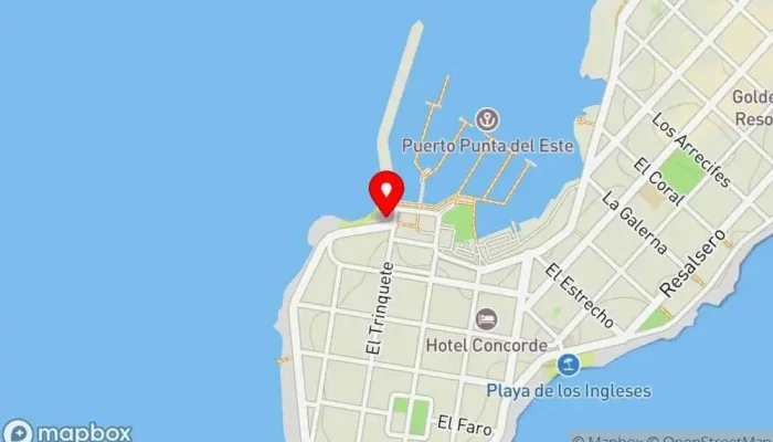 mapa de Gelatería Il Porto - Helados artesanales Heladería en Punta del Este