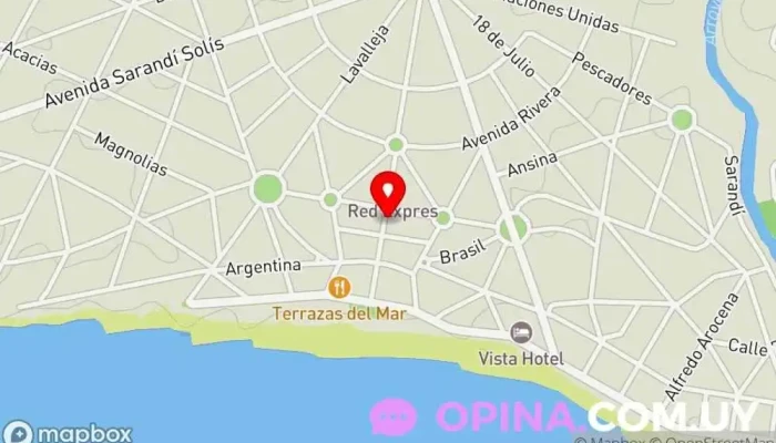 mapa de Gimnasio La Floresta Gimnasio en La Floresta