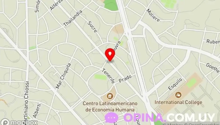 mapa de GinEco Centro de salud, Ginecólogo, Clínica ginecológica en Maldonado