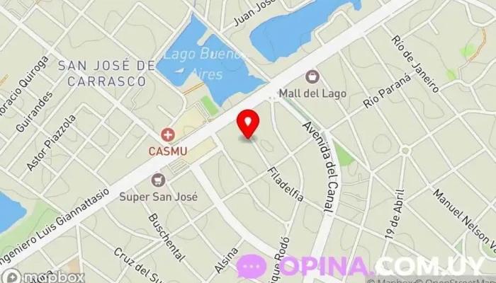 mapa de González Brokers Negocios Inmobiliarios Agentes inmobiliarios en Ciudad de la Costa