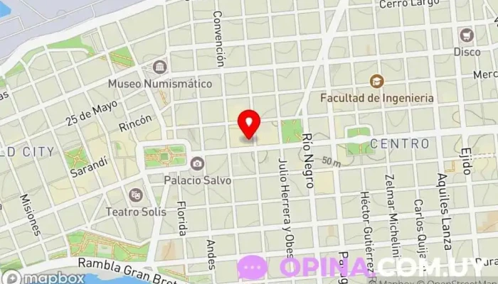 mapa de Gonzalez y Vieta Estudio inmobiliario y notarial Agencia inmobiliaria, Asociación de notarios, Notaría, Agentes inmobiliarios, Tasador inmobiliario, Consultor inmobiliario en Montevideo