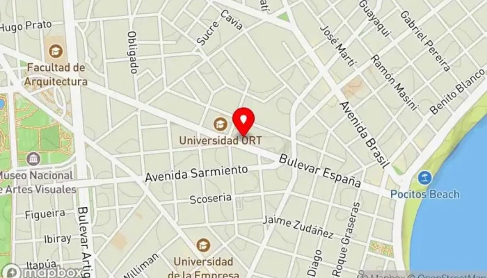 mapa de Gourmeat Carnicería, Boutique, Quesería, Restaurante especializado en filetes, Tienda de vinos en Montevideo