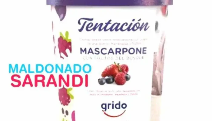 Grido Helado Maldonado:  Menu