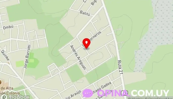 mapa de GROWSHOP Colonia del sacramento