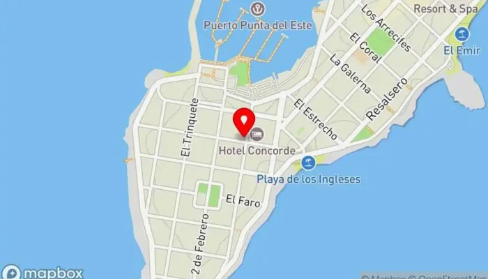 mapa de Gure-Etxe Restaurante en Punta del Este