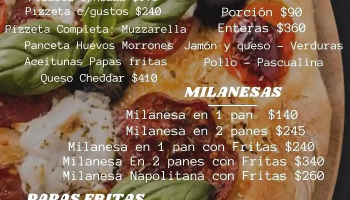 Hamburgueseria Y Rotiseria Lo De Cris Menu - Restaurante