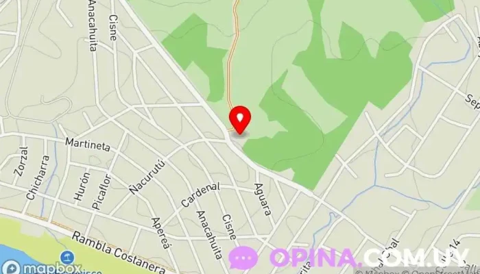 mapa de Haras San Francisco Escuela en Piriápolis