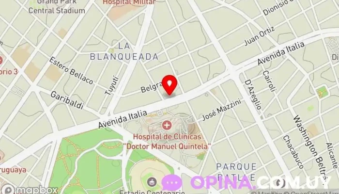 mapa de Harmony by Lola Centro médico, Esteticista, Médico en Montevideo