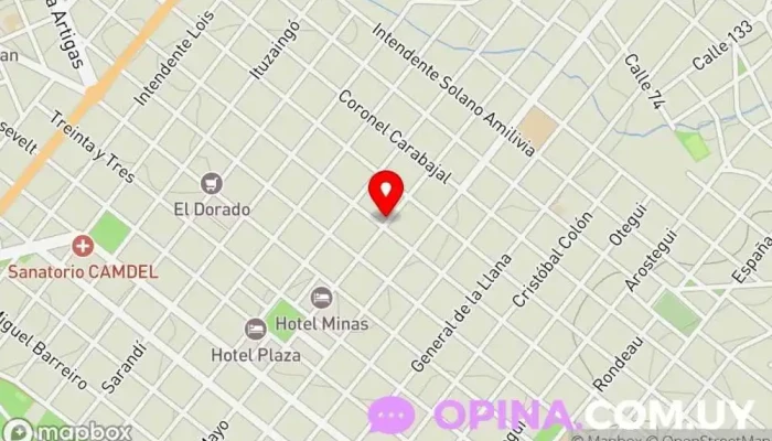 mapa de HB&B Inmobiliaria Agentes inmobiliarios en Minas