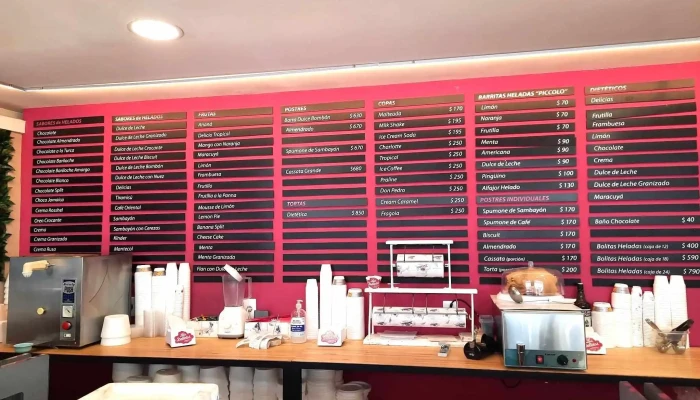 Heladeria Las Delicias Menu - Heladería