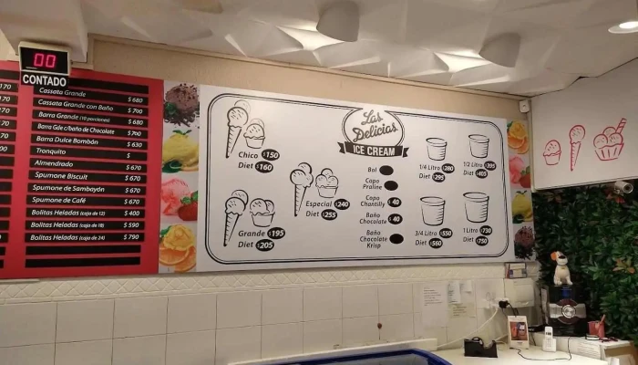 Heladeria Las Delicias Menu - Heladería