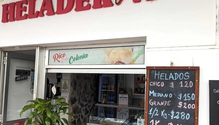 Heladeria Rico Della Colonia Comentario 1 - Heladería