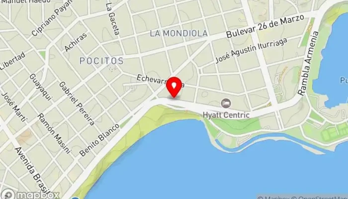 mapa de Hotel Costanero Mvd - Mgallery Hotel en Montevideo