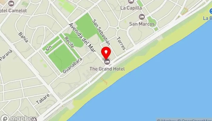 mapa de HUMA Rooftop Bar & Lounge Bar en Punta del Este