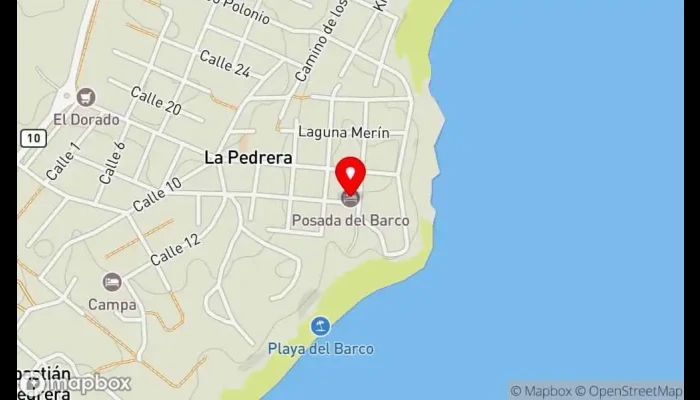mapa de Humano Bar de tapas en La Pedrera