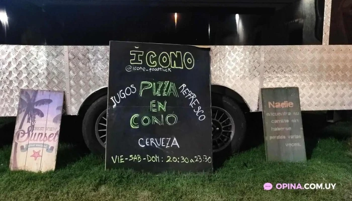 Icono:  Pizza En Cono Menu