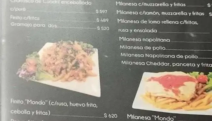 Il Mondo Della Pizza:  Menu